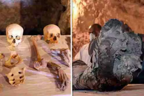 Ancient Mummy Surrounded by Skulls Discovered as 3,500-Year-Old Tomb Opened for First Time (Photos) 